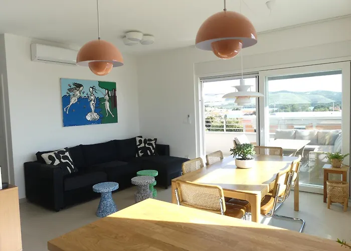 公寓 Seaside Serenity - Elegant With Stunning Sea Views 扎博里克